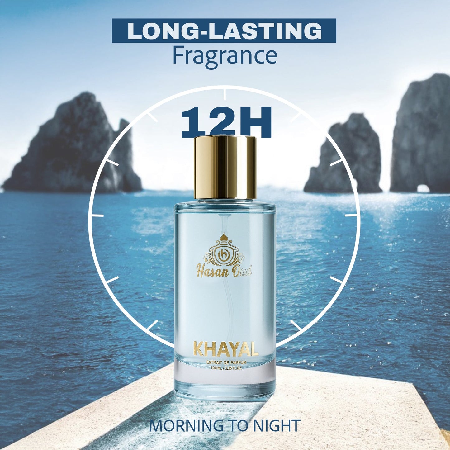KHAYAL Longest Lasting Fresh Perfume By Hasan Oud